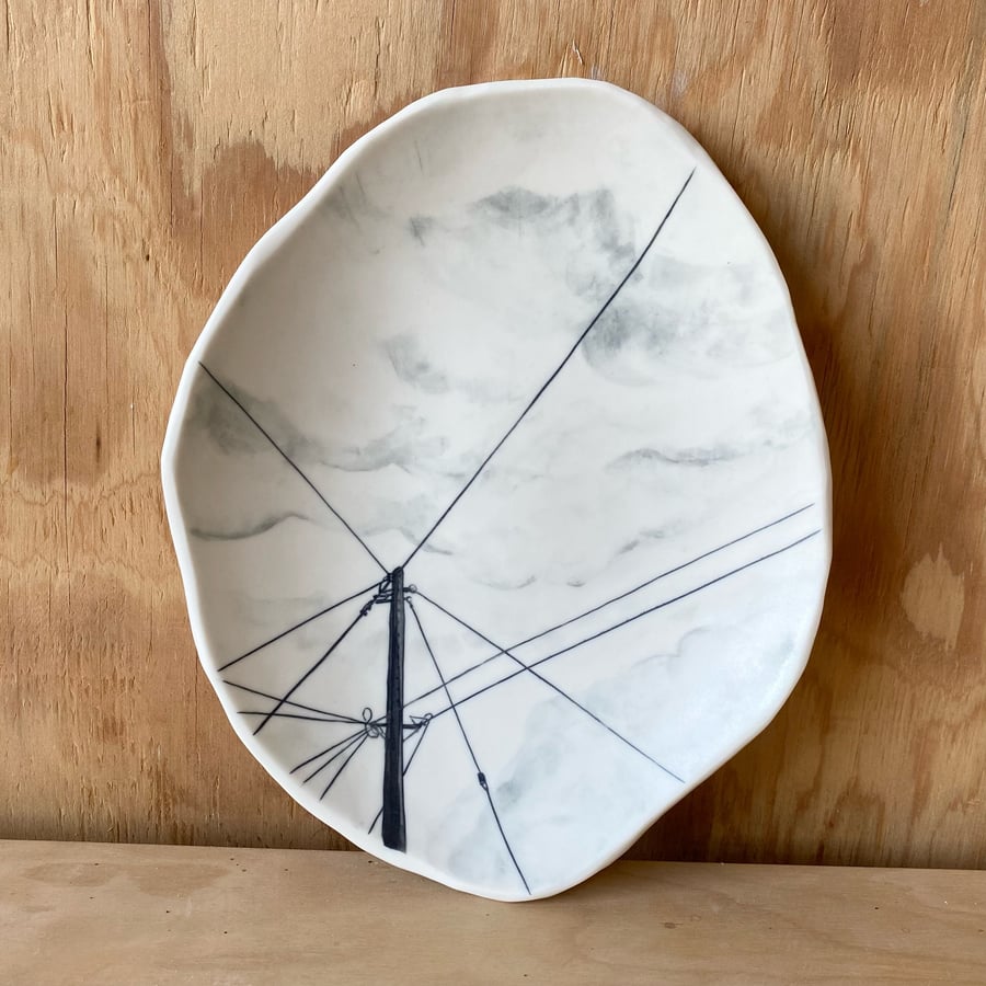 Image of 'Cables' Dish/Wall Plaque 