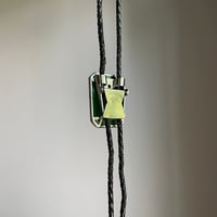 Image 3 of Emerald Star Bolo Tie