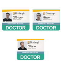 Image 1 of THE PITT BADGE REELS