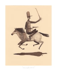 Image 1 of “bassakwards” print