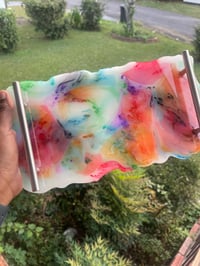 Image 3 of Handcrafted Resin Geode Tray