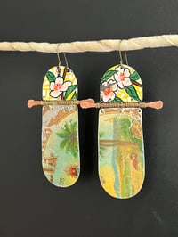 Image 3 of Caribbean paddle earrings