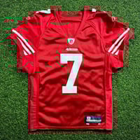 Image 1 of 2011 Reebok NFL Team-Issued Game Jersey San Francisco 49ers Colin Kaepernick Sz. M Rookie