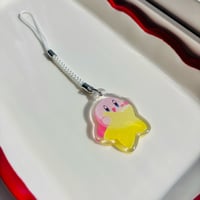 Image 1 of Kirby Phone Charm
