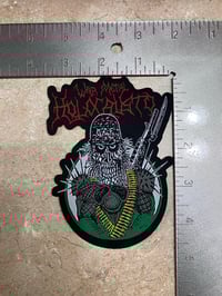Image 2 of Official Holocausto - War Metal Lasercut Patch