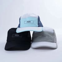 Image 6 of PREORDER: Black PZA Nylon 5 Panel Cap