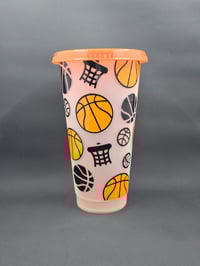 Image 1 of Basketball Color Changing Cup