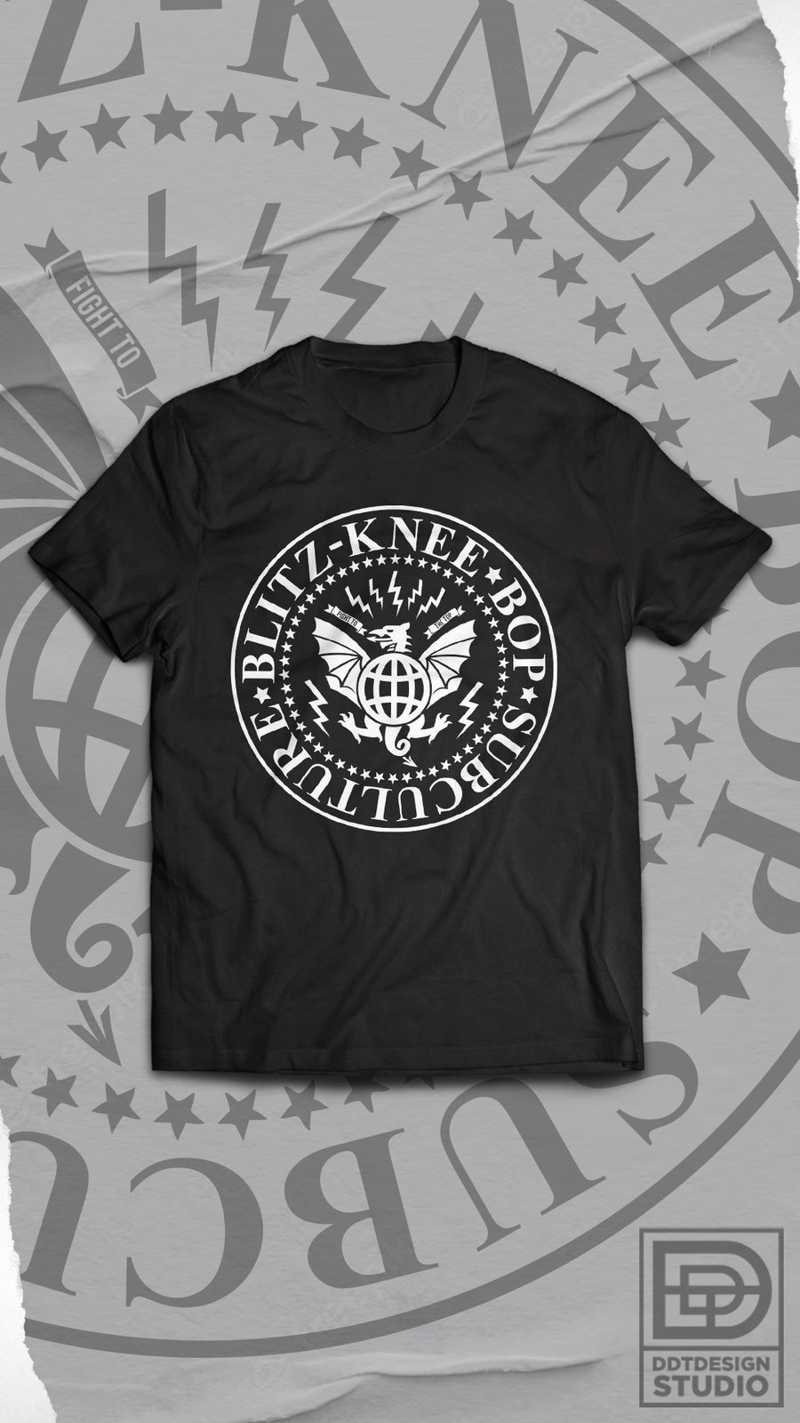 Image of Blitz-Knee Bop T-Shirt
