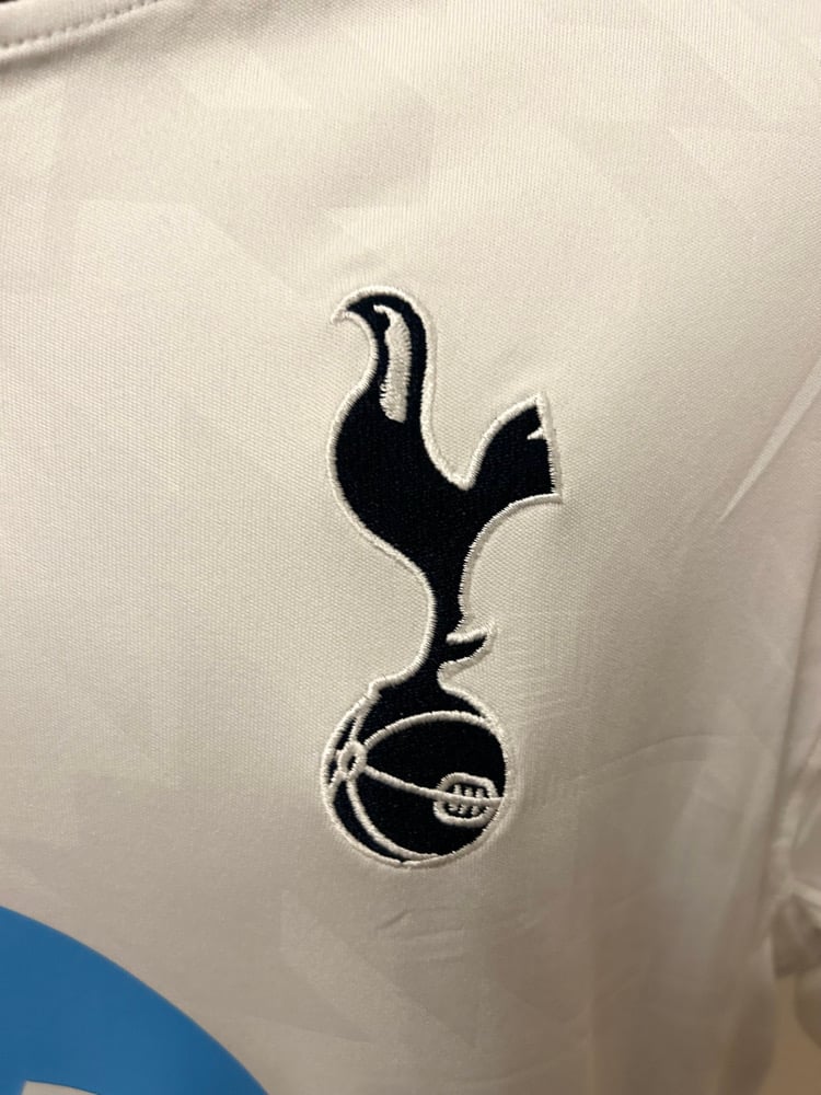 Image of Tottenham Hotspur “KANE 37” 2013/14 Home Shirt + PL patches (M)