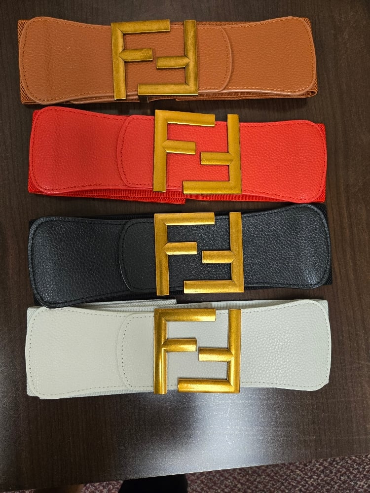 Image of Wide FF Stretch Belts (Assorted Colors)