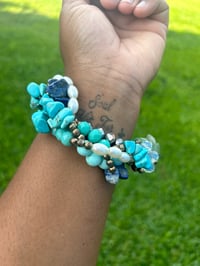 “Blu rocks” bracelet 