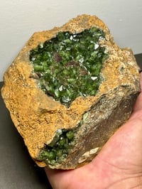 Image 11 of Ludlamite Crystal Geode Cluster Specimen | Brazil #2852