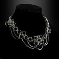 Image 1 of A Gothic Spring Chainmaille Necklace