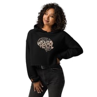 Image 1 of Lets Talk About Mental Health Crop Hoodie