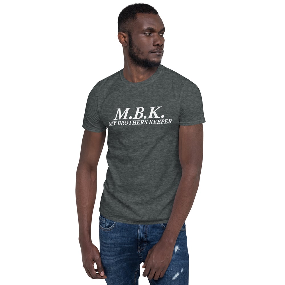 M.B.K. White TXT Short-Sleeve T-Shirt