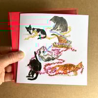 Tinsel - Luxury Christmas Card (Single Or Multipack)