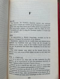 Image 6 of Le dictionnaire des présages et des superstitions, par Phillipa Waring, 1993.