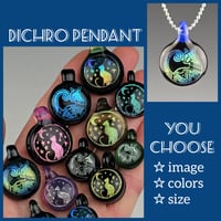 Image 1 of 13 SPOTS LEFT<br/>Data Fundraiser Giveaway: Custom Dichro Pendant