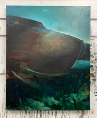 Image 2 of Painting / maleri / "Fragmenter af drømme II" / 80x100 cm