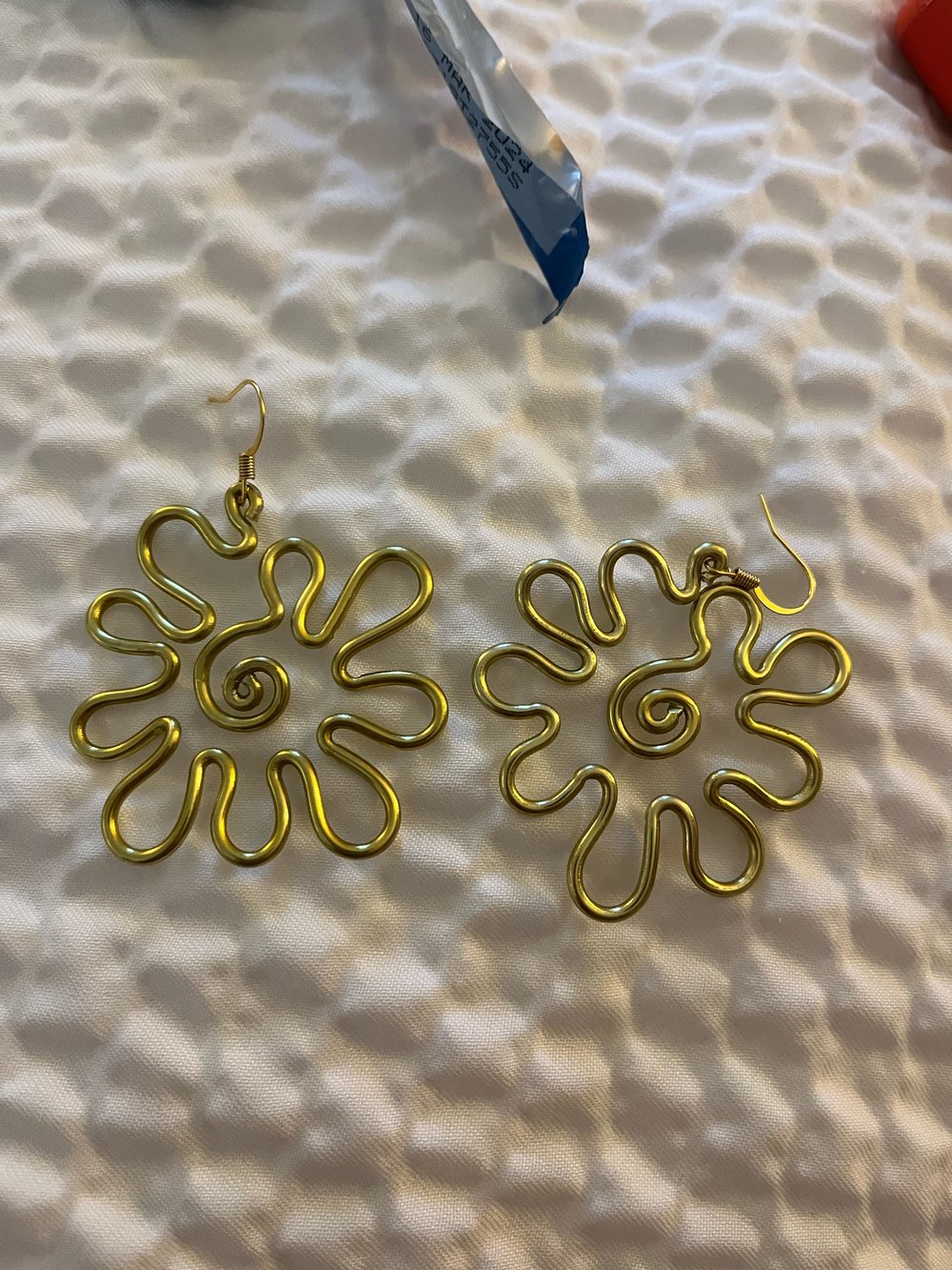Image of Groovy flower earrings 