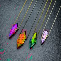 Image 5 of Aura Prism Pendant Necklace