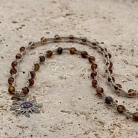 Image 1 of Purple Sunburst Necklace