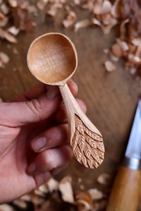 Image 3 of Falling Leaves~Coffee Scoop