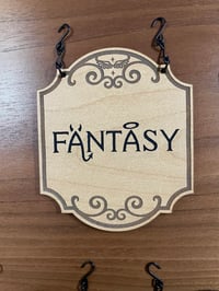 Image 5 of Individual signs for Good Omens bookshelf dividers