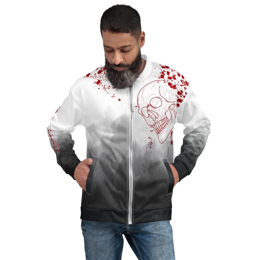 Skin Gallery Skull Unisex Bomber Jacket