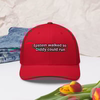 Image 9 of Epstein vs Diddy Trucker Cap