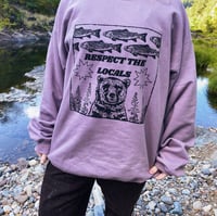 Image 1 of Respect the Locals Crewneck