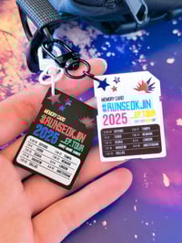 Image 2 of #RUNSEOKJIN EP Tour Memory Card Keychain