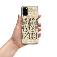 Image 10 of Antique Anatomical Illustration Skeletons and Bones Clear Case for Samsung®