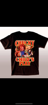 Image 2 of Child’s play black tee