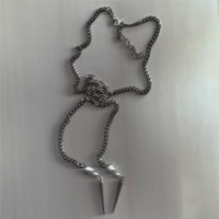 THURSDAY faux bolo necklace