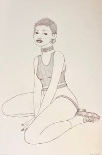 Image 3 of Seated Pose No. 1