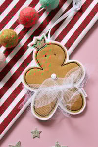 Image 1 of Tutu Gingerbread girl decoration 