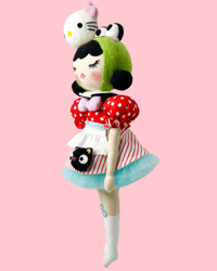 Image 4 of Medium Art Doll Keroppi Inspired 