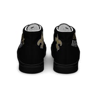 Image 5 of Big Easy Mafia Men’s high top canvas game day shoes