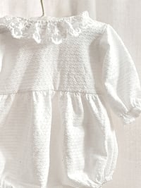 Image 2 of Baby photosession body | Bethany | age 9-12 months | white dots | sitter