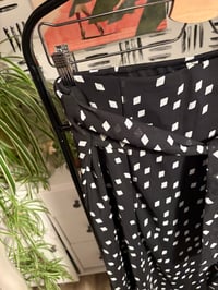 Image 2 of Black and white skirt 