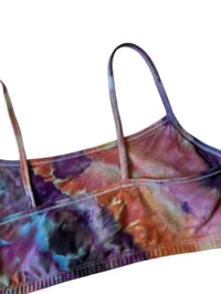 Image 5 of L (38) Bralette in Bold Radial Ice Dye