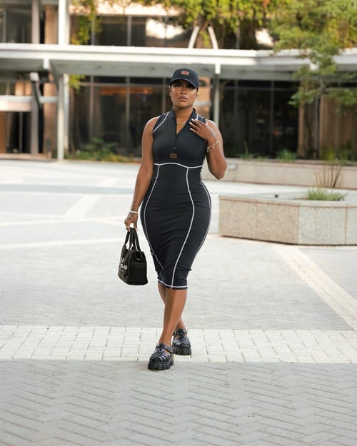 Image of The BLAK Bodycon Dress