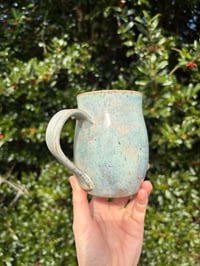 Image 3 of Turquoise lady cutter mug