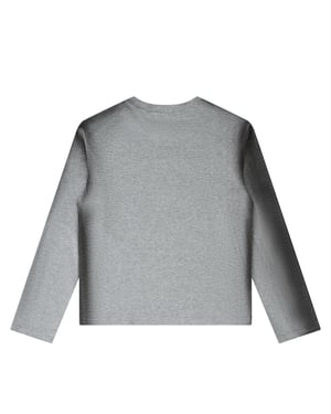 OFFLINE LONG SLEEVE TEE-GREY (UNISEX)