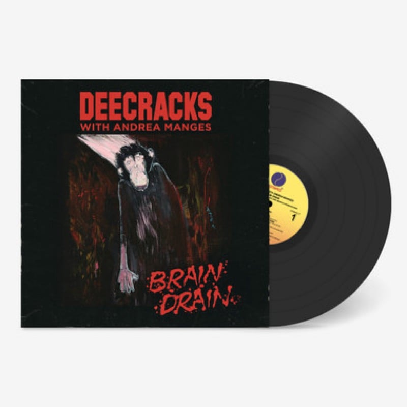 PREORDER - Deecracks with Andrea Manges - Brain Drain Lp 