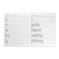 Image 19 of Inkwell Gothic Calligraphy Learning Manual