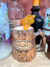 Image 4 of The Hidden Tiki Studio Octopus with Cocktails Swizzles 