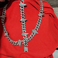 Image 2 of Spike Necklace With Bracelet 