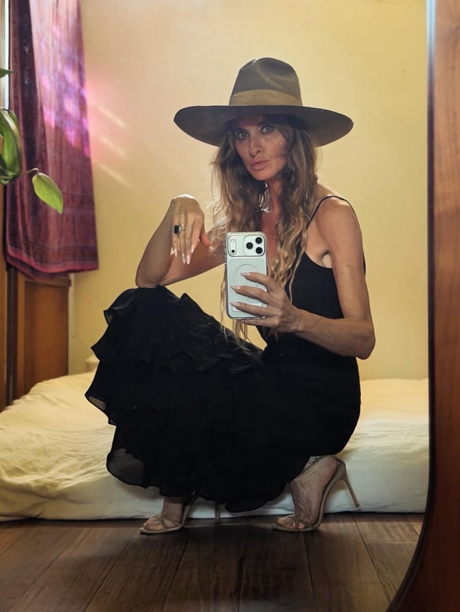 vintage black chiffon tiered ruffle mermaid slip dress maxi sheet